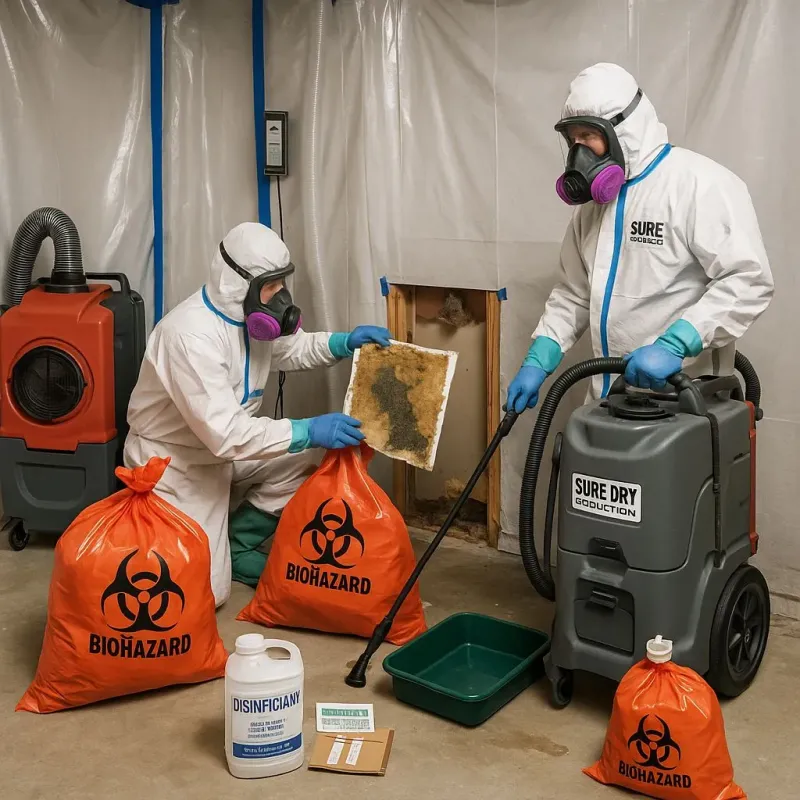 Contaminated Water Handling Protocols process in Mission, KS