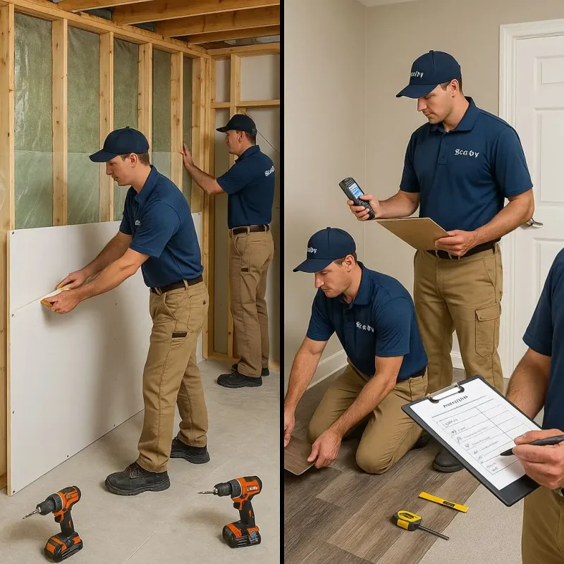 Repairs and Reconstruction process in Mission, KS